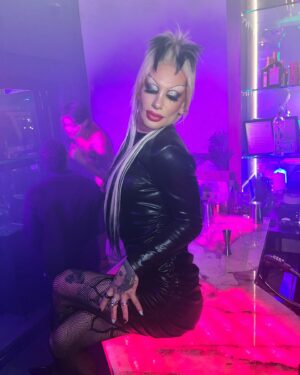 Scarlett Bobo Instagram - 🖤Femme Fatale🖤
•
•
Sickening night at @thewildweho again for FATALE FRIDAY!!
DJ @jaefusz 
DOOR DIVA @burandyjwine 
Sponsored by @casamigos 
📸 @sizeofjupiter