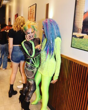 Scarlett Bobo Instagram - I love my MF sister so much!
•
•
Being in Hollywood has had its ups and downs and I’ve had my struggles and I’ve been put to the test, but no matter what, this B!TCH is always by my side. 
I love you so much @rhealitre 🥹🖤. 
You make me feel like such a star and you’re always in my corner. 
You do so much for me and everyone in your life. 
You are a force to be reckoned with and I’m so happy to have you in my life. 
My ride or die. 🖤🤘🏼