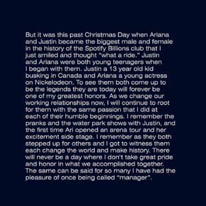 Scooter Braun Instagram - 23 years.