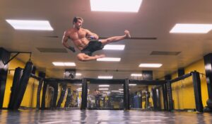 Scott Adkins Instagram - #stayready #martialartist @blackbeltmag #scottadkins
