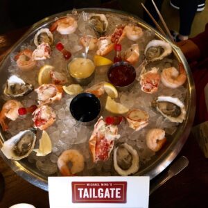 Scott Coker Instagram - Thank you for the hospitality @chefmichaelmina @bourbonsteaksc @bourbonpubsc #GoNiners