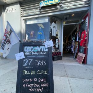 Scott Rogowsky Instagram - If my math is correct, @quizdaddys is closing in THREE WEEKS 🚨 This is your last chance to dance with the most eye-popping, jaw-dropping selection of vintage tees, jackets, hats, jerseys, sweaters, and more (sports cards, posters, magazines, glassware, pins, tchotchkes) that you’ve ever seen! 🤩 AND NOW YOU CAN SCORE THE STUPIDEST OF DEALS: $5 racks, $20 racks, “The Wall of $30 Hats” (2 for $50)   BOGOs with items marked down 50-80%! 😮 We’ll be open every single day (including Christmas!) now through the end of the year, 12p-7p, at 2525 Main Street in Santa Monica. There’s simply no better place for your holiday shopping this year than @quizdaddys my dear, so swing through and become one of the thousands of happy customers we’ve been proud to serve in our short but sweet existence 🎅🕎🥹
.
.
.
#vintage #vintageshop #smallbusiness #shoplocal #holidayshopping #vintagestore #vintagestyle #vintagestores #giftshop #holidaygifts #giftideas #closingsale #sale #storeclosing #liquidationsale