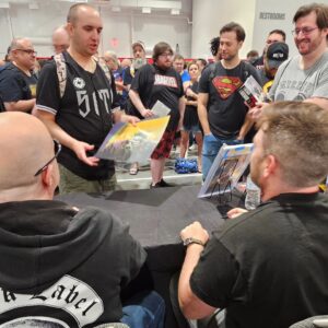 Scott Snyder Instagram - Let's do this (again)
@terrificon_ct Booth Q8 until 3!