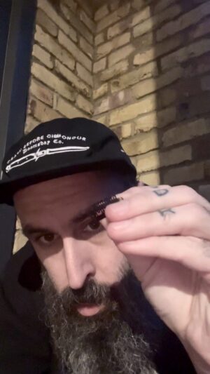 Scroobius Pip Instagram - Hair clips.
(Credit to @sutterink & @amyhubcast for inadvertently starting this emotional connection and double credit for motorbikes appearing whenever Kurts name is uttered)