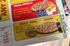 Scroobius Pip Instagram - Is it just me or does that not seem like that crazy a deal.
Like, it’s a good deal!
Don’t get me wrong.
But… crazy?
#Crazy #Zany #Wacky #Pizza