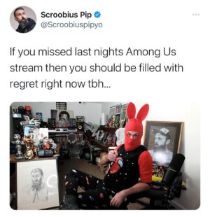 Scroobius Pip Instagram - I think Among Us Amonday may have to become a regular thing and, with Ad maybe doing Sundays too I might start rotating the line ups a bit…

Bloody good fun I’m telling ya.