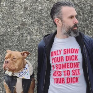 Scroobius Pip Instagram - It’s Finleys 3rd birthday!
We didn’t pose for a photo this year as we were busy launching his birthday toy around the living room… so here’s last years pic featuring a rare @jackdaverooke T-shirt.
HAPPY BIRTHDAAAAAAAAY!
📸- @itsbeadux