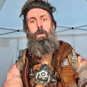 Scroobius Pip Instagram - Rocked up in a galaxy far far away today.
The internet remains undefeated.
Thanks for all the love.
I’ve seen (and likely shared) every single post in absolute overwhelming excitement.
I will likely continue to do so.
Watch @officialacolyte on @disneyplus / @disneyplusuk
Shout out @starwars @starwarsuk and biggest shout to my fellow scavenger @baki_the_hunter 
#DisneyPlusUK #TheAcolyte #leslyeheadland #starwars