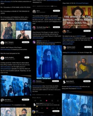 Scroobius Pip Instagram - This week has been so hectic with the Kickstarter ending I’m only just getting a chance to thank everyone for the OUTPOURING of love for my little @houseofthedragonhbo appearance!
Huge love to everyone that’s posted about it and been exciting.
Here’s some behind the scenes snaps and some of your posts and memes.
I’ve said it before and I’ll say it again… the internet remains undefeated.
What a show to work on.
Every member of the cast and crew was impossibly welcoming, lovely and talented.
Bloody glorious.
It ain’t easy being green…
#teamgreen