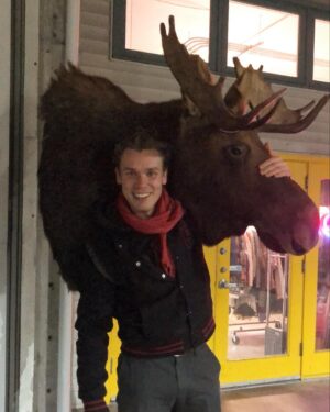 Sean Depner Instagram - I hope this stands as a lesson to my dearest roommate that when I say “real question” it’s not a joke.
We now live in a moose hoose.