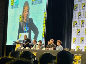 Sean Giambrone Instagram - Fun panel discussion. #solaropposites Fans enjoyed a surprise sample full episode for Season 5. Great crowd, funny questions asked. #sdcomiccon #yumyulacksolaropposites @hulu @solaroppositesonhulu @sdcomic_con