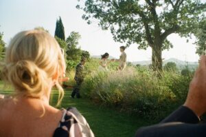 Sean Grandillo Instagram - Ana and I were lucky enough to travel to Italy with our families to celebrate our marriage again. Hosted by new-family members Raffaele and Tiziana at their incomparably glorious home @meriggeagriturismo. 

A hidden gem that I simultaneously want everyone to go to and nobody to ever know about, Merigge is sat right outside of Montepulciano, quiet, comfortable, completely immersed in authentic Tuscany. And your hosts are second. to. none. 

This is one of those special combinations of people and place that feels magical. And we couldn’t be more grateful. See you soon