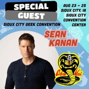 Sean Kanan Instagram - MEET ME IN PERSON @siouxcitygeekcon #cobrakai #boldandbeautiful