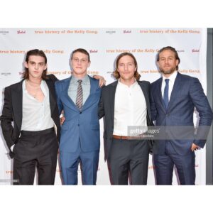 Sean Keenan Instagram - Kelly Gang on the carpet at TIFF, proud to be a part of this film with these incred people, big shout to Getty for the watermark #TrueHistoryofTheKellyGang