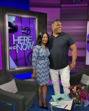 Sean Ringgold Instagram - Here’s some BTS of @seanringgold with a few members of our crew 🎬 

*****
Our FULL interview is available at the link in our bio 
CLICK THE LINK 🔗 IN BIO! 
Stream it on ABC7NY.com/hereandnow 
Check out @SeanRinggold on Instagram 
 
#HereandNow #WABCTV #ABC7 #BlackHistory #Empower #NYC #Film #TV #Acting #Producing #TheFamilyBusiness #LadyintheLake #AppleTV