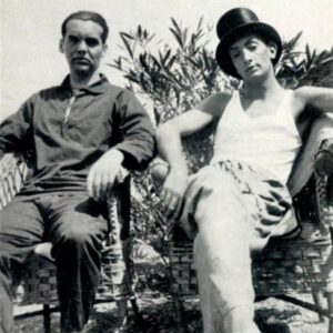 Sebastián Ugarte Instagram - 18 de agosto de 1227,  de 1936, el gran poeta español Federico García Lorca muere fusilado durante la Guerra Civil de España y se pierde una de las voces más brillantes de la poesía española del siglo XX. En la foto junto a Salvador Dalí.