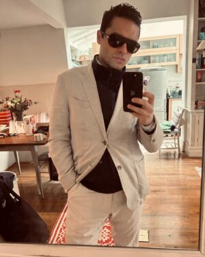 Sebastian de Souza Instagram - Have you ever woken up on a grey Wednesday in March and wanted ever so desperately to be in Rome? Me too! Happily, I’ve found that by putting on a pair of @persol PO326OS and wearing a wind breaker under your jacket you can get very nearly there! Pinch, punch, first of the month Souzles! 👓 SdS