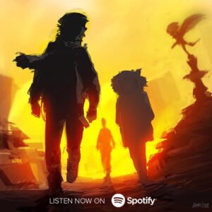 Sebastian de Souza Instagram - From This 📚 > To THIS 🎙!!! 

Can’t believe that in just 4 months the amazing team at @offlineruniverse have gone from publishing Kid: A History of the Future to producing a brand new Audio Drama series based on the book!!! 

Listen on @spotify now! Or wherever you get your audio! 

Starring the wonderfully talented @tanyaburr as El Kellis, @sadiesoverall as Izzy and many many more, with cover art  illustrated by @nicolas_bannister and an original score composed by @jamiewhtjay I have never been prouder of anything in my life! 

I hope you love it as much as I do!!!