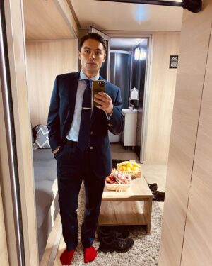 Sebastian de Souza Instagram - This is Rory, he’s an asshole. 

Last year I was asked to play a small part in a movie called Fair Play, written and directed by @chloe_domont , an extra-terrestrially talented human being. I did my bit in Belgrade during three crisp, cold weeks in February and they were some of the most heavenly of my life. The crew and cast whose ranks I briefly joined were not just supremely talented, they were kind and generous and funny too. And the movie — though the first that Chloe has ever made — is one of the finest pieces of cinema I’ve ever seen (and the critics seem to agree with me). @phoebedynevor and @aldenehrenreich are totally and utterly miraculous in the picture and the rest of the cast that I was lucky enough to share a few frames with are sublime beyond belief. If you haven’t already, you ought to see it on @netflix now. 

Lv 🎥 SdS 🍿