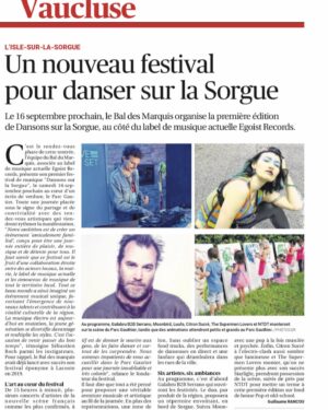 Sébastien Roch Instagram - Heureux d’avoir produit ce magnifique festival @dansonssurlasorgue avec mes complices que j’adore 🫶 @jeromebylavilla @val_isle @alexandra.besora @guillaumedugt @marius.fraychinaud @laorawalk bravo aux artistes , merci à nos prestataires et partenaires.
Et ♥️♥️ au public de ouffffff 🫶🫶💥💥
Belle vie à @dansonssurlasorgue 
Merci @villedelislesurlasorgue 🔥
@egoistrecords