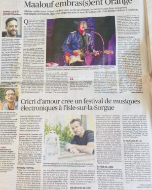 Sébastien Roch Instagram - Heureux d’avoir produit ce magnifique festival @dansonssurlasorgue avec mes complices que j’adore 🫶 @jeromebylavilla @val_isle @alexandra.besora @guillaumedugt @marius.fraychinaud @laorawalk bravo aux artistes , merci à nos prestataires et partenaires.
Et ♥️♥️ au public de ouffffff 🫶🫶💥💥
Belle vie à @dansonssurlasorgue 
Merci @villedelislesurlasorgue 🔥
@egoistrecords