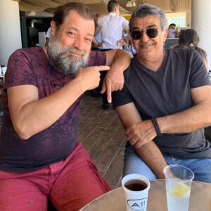 Seda Yıldız Instagram - Yılların eskitemediği dostluk...işte bu kankam Fikret Eymür ❤️❤️Çeşme A11 Hotel genel müdürü