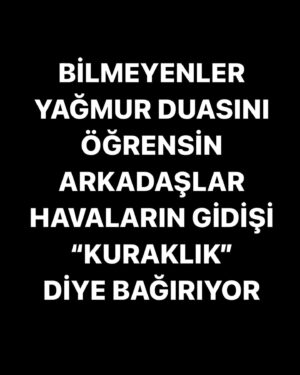 Şenol İpek Instagram - SİZİN YORUMLARINIZ NEDİR ???
İklimlerle mi oynandı doğanın intikamı mı yoksa ilahi adalet mi yada nedir bilmiyorum ama gidiş iyi değil …