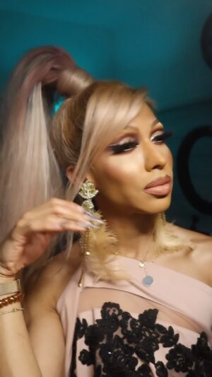 Serena Chacha Instagram - Ponytail tech rehearsal! The snatch is pulled and tied at the yank, should we pony????? 
hair and makeup by ME 🎀 dressed in @vee.monique 
#sunday #sundayfunday #serenachacha #serenachachawigs #sunday #love #sundayfunday #weekend #sundayvibes #instagood #picoftheday #summer #like #food #sun #follow #me #beautiful #life #sundaymood #domingo #instadaily #goodvibes #costume #dragqueen #gay #lgbtq #music #photo #fashion