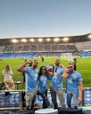 Serena Deeb Instagram - Thank you, @mls for the hospitality last night. The #mlsallstar Skills Challenge was so fun to watch for this group of soccer lovers. Y’all truly inspired us ⚽️