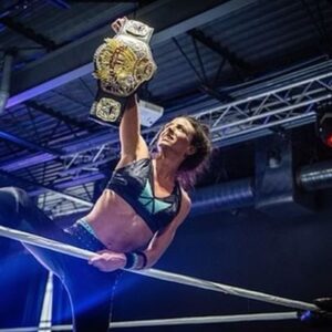 Serena Deeb Instagram - Your HWE Women’s World Champion. Could get used to this Champ thing. 🇨🇦😈
