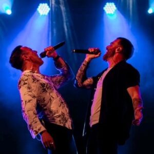 Sérgio Rosado Instagram - 📍Vila Nova de Poiares, mais um concerto memorável. Obrigado ❤️

#anjos #anjosaovivo #tourvoa2023 

📷 @visual.cr8tors // @vitorcorreiacantarelo // @mood2create.pt