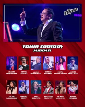 Sevara Nazarkhan Instagram - #ZOR_OVOZ 
🗣 “SIRLI OVOZ” bosqichi o’z nihoyasiga yetdi 🎤

🤩 Afsonaviy ustozlar jamoasi bilan tanishib chiqing 📱

🤔 Sizningcha, kimning jamoasi kuchliroq❓
