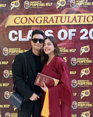 Shaira Diaz Instagram - MADE IT!!! 👩🏻‍🎓 Thank you, @universityofperpetualhelp ❤️ Thank you, family & friends! Thank You, Lord! 🫶🏻 Yahoo! Done and dusted, folks! 🫡