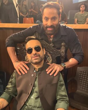 Shaji Choudhary Instagram - Your favourite jodi…..💕
.
.
.
.
.
#mirzapur #amzonprime #primevideo