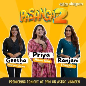 Shalini Balasundaram Instagram - Our Pasanga is back with Season 2—100 episodes starting today at 9 PM! 
Let’s reminisce about the characters and get ready for the power-packed drama every Monday to Thursday on Vinmeen! 

#pasanga2 #astroulagam