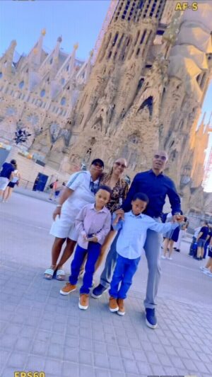Shamari DeVoe Instagram - 70 never looked so good! Celebrating the incredible woman who taught me how to live, laugh, and love. Happy Birthday, Mommy! I love you beyond words @CatBallou1954! 🎂❤️ #Barcelona #Italy #Blessed #LookMomWeMadeIt #SagradaFamilia