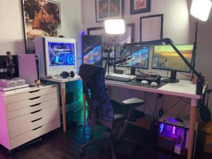 Shannon Woodward Instagram - All I need now is for my monitor mounts and heavy duty double sided tape to show up for all my cable management 🙃