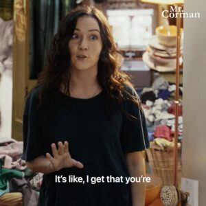 Shannon Woodward Instagram - I’m on tonight’s episode of Mr Corman— playing… a different version of Beth? On @appletvplus !