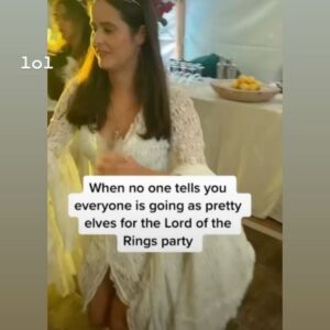 Shannon Woodward Instagram - walk your gollum!