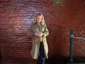 Shannon Woodward Instagram - @busyphilipps is my friend I’ve known for almost twenty years, but now is my local hero bestie. She also looks very cool by the subway?