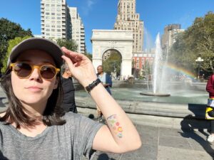 Shannon Woodward Instagram - fountain pride
