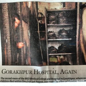 Shashank Arora Instagram - Several rooms in a hospital within which greed killed dozens of infants have burnt down, maybe containing the records of those who died. Evil moves in broad daylight. We must take more than a moment from our daily hustle to fight it, or it shall be at our door soon.