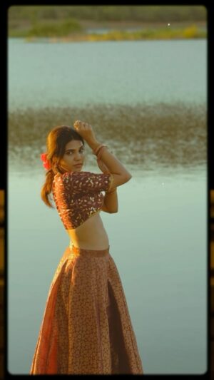 Shathiga Instagram - Mood✨
.
Shot by @sk24official 
Cuts @nandhini_thiruvenkatem 
Outfit @arudpa 
.
#shathiga#actor#tamil#instareels#primereels#trendingreels#trending#indowestern#potraitphotography#chennai