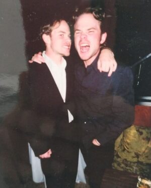 Shawn Ashmore Instagram - We are 44! Happy birthday to my best friend and fellow madman😂 love you brother!