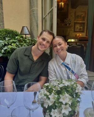 Shawn Johnson Instagram - Core memories made. #Paris2024