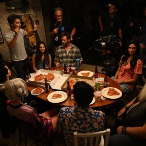 Shawn Levy Instagram - Shooting these scenes with the OG DP characters felt like I was hosting a family reunion. You-know-who brought the pizza (swipe) and I brought the masks and got my favorite  final shot of any movie I've ever made. ❤️⚔️🍕