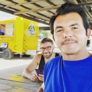 Shawn Morales Instagram - B's Tacos is legit so good here in Downtown Brownwood TX check them out at the corner of Main & Adams you'll be glad you did #freebeansandrice #visitdowntownbrownwood