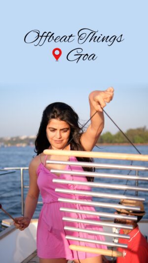 Shenaz Treasurywala Instagram - Leave a ❤️ for more informative videos like this one. 

And also let me know if you have some more ideas for Offbeat things to do in Goa or anywhere in India 🇮🇳 

1️⃣ Japanese Rope Bondage also known as Shibari
📍Morjim
Cost: Pay as you wish

2️⃣ Drum Circle 
📍Arambol 
Cost: Free

3️⃣ Clay Bath in Paddy Fields
📍Divar
Cost: 1299 rupees approx with Soul Travelling

4️⃣ Sound Healing Shunya
📍Arambol
Cost: Free

5️⃣ Kaju Feni Tasting 
📍Divar
Cost: 1499 rupees approx for Divar Trail which includes Feni Tasting with Soul Travelling

6️⃣ Russians Doing Aarti 
📍Arambol
Cost: Free

7️⃣ Meditating on a Boat
📍Panjim
Cost: 5000 rupees approx per group session  with Yacht Shots

#goa #unique #india #adventure #meditation