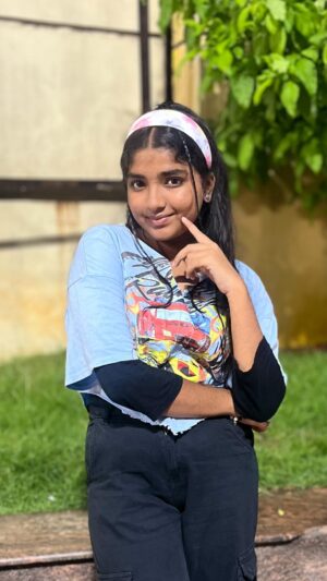 Sherin Thara Instagram - Finally I did trending one 😀😂😂😂

#babysherin #babymayu #mayu #baakyalakshmi #vijaytelevision #instagram #reelsinstagram #reels #trendinggirl #trending #instagood #fun #dance #dance #dancer  #dancesteps #fun #love #trendingreels #viralreels #viral #live