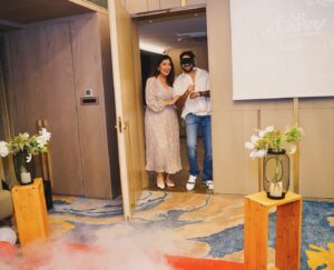Shireen Mirza Instagram - It was my favourite humans birthday 🎈

To my husband,a real go-getter,a brave man with a heart of gold, happy birthday my Jigar!
May Allah fulfill all your fantastic plans and may you lead to great victories. I love you! ❤️

PS. Let’s keep embarrassing each other forever 😉 #iykyk 

#birthday #surprise 

Thank you @dragonfly_hotel for your amazing hospitality and the yummyyyy food 🤤